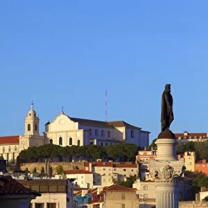 View of the Igreja da Graca Church in the Alfama district, Lisbon, Portugal, South West Europe