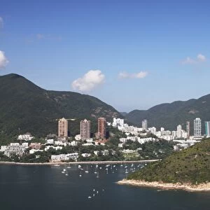 View of Repulse Bay from Ocean Park, Hong Kong Island, Hong Kong, China, Asia