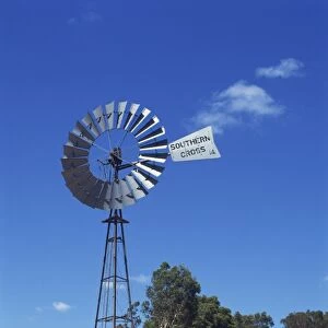 Wind pump on a farm in the outback near Bindoon, Western Australia, Australia, Pacific