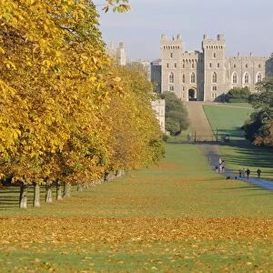 Windsor Castle in autumn, Berkshire, England