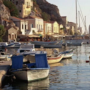 Yialos, Symi, Dodecanese, Greek Islands, Greece, Europe