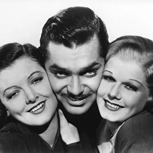Myrna Loy, Clark Gable, and Jean Harlow in Clarence Browns Wife vs Secretary (1936)