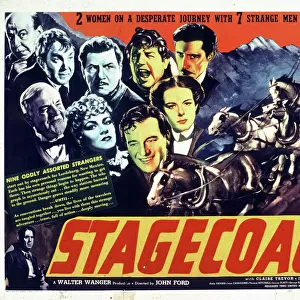 Film and Movie Posters: Stagecoach