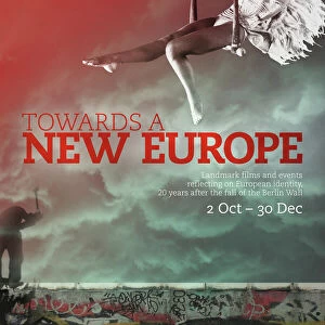 Poster for Towards a New Europe Season at BFI Southbank (2 October to 30 December 2009)