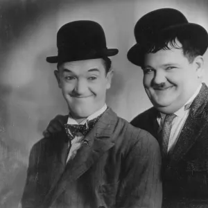 Popular Themes Framed Print Collection: Laurel & Hardy