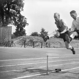 The Skipper trains for Moscow: 1955