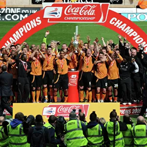 Classic Matches Canvas Print Collection: Wolves Vs Doncaster Rovers, 3-5-09, Championship Champions