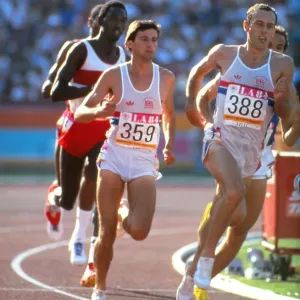 Seb Coe & Steve Ovett 1984 Olympic Print