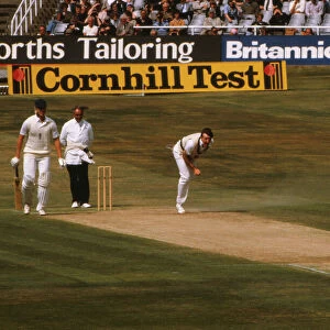 Botham & Dilley during their partnership at Headingley in the 1981 Ashes