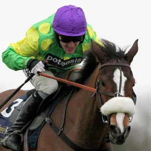AP McCoy on Kauto Star Print - Kempton Park King George VI Chase Meeting AP McCoy on Kauto Star Print - Kempton Park King George VI Chase Meeting