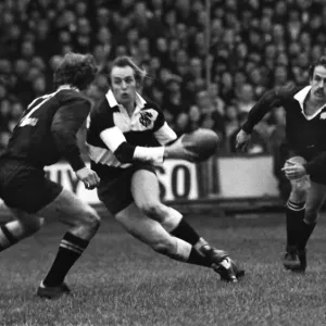 1973 Barbarians vs All Blacks Print: David Duckham Dummy 1973 Barbarians vs All Blacks Print: David Duckham Dummy