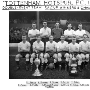 Tottenham Hotspur Double Winning Team - 1961