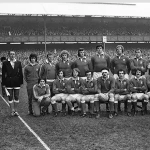 The Wales team that defeated England in the 1976 Five Nations