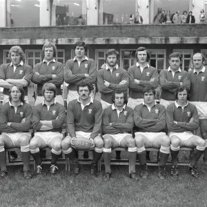 The Wales team that faced Ireland in the 1973 Five Nations
