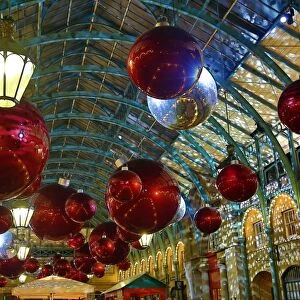 Covent Garden Market Christmas Decorations, London