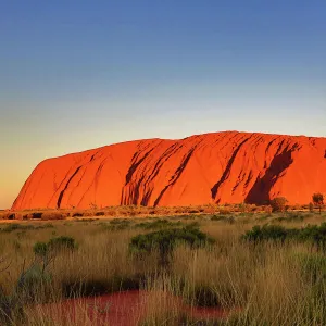 Sunset at Uluru, Ayers Rock, Australia