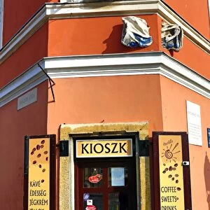 Traditional Kioszk Shop, Budapest, Hungary