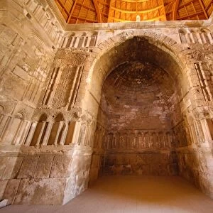 Umayyad Palace interior in the Amman Citadel, Jabal Al-Qala, Amman, Jordan