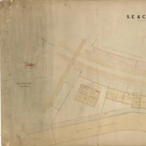 S. E. and S. R. Folkestone Harbour Station Proposed Re-arrangement, Drawing No. 1 [ND]