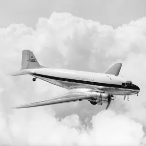 Douglas DC-3 Trans Air Print Douglas DC-3 Trans Air Print