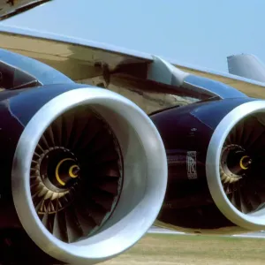 Rolls Royce RB211 Print on British Airways Boeing 747 Rolls Royce RB211 Print on British Airways Boeing 747