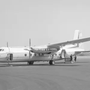 Handley Page Herald Airliner Print Handley Page Herald Airliner Print