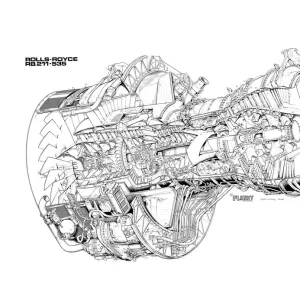 Rolls Royce Cutaway