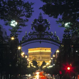 Arc de Triomphe Print, Paris, France Arc de Triomphe Print, Paris, France