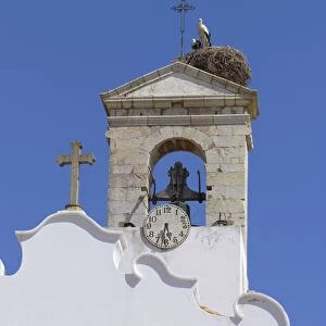 Arco da Vila with Storks Nest, Faro, Algarve Portugal