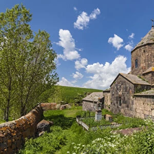 Armenia, Lake Sevan, Makenis, Makenyats Vank Church, 10th century