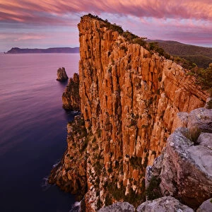 Australia, Tasmania, Tasman Peninsula, Tasman National Park, Cape Hauy, Seacliffs