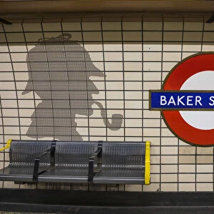Baker Street tube station, London, England, UK