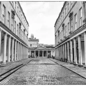 AWL Print of Bath Street, Somerset, England AWL Print of Bath Street, Somerset, England