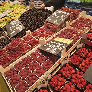 Belgium, Brugge, Market Place, Fruit and Vegetable Market