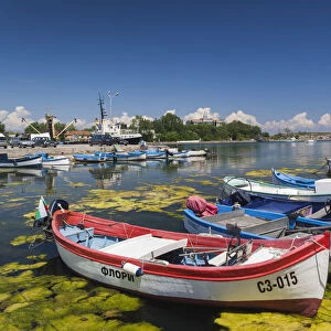 Bulgaria, Black Sea Coast, Sozopol, fishing harbor