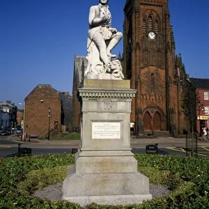 Burns Statue, Dumfries