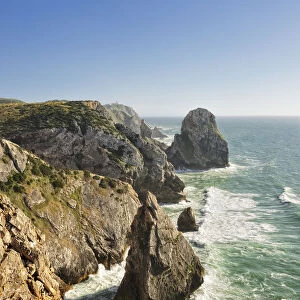Cabo da Roca, the most western point of continental Europe. Portugal