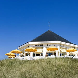 Cafe, Mariens height, Norderney, East Friesland, Germany
