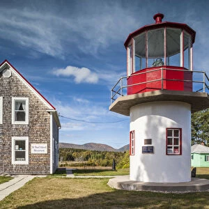 Canada, Nova Scotia, Cabot Trail, Dingwall, St. Paul Island Lighthouse
