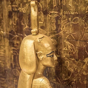 Canopic shrine, Treasures of Tutankhamun, Egyptian Museum, Cairo, Egypt