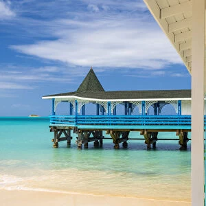 Caribbean, Antigua, Dickinson Bay, Dickinson Bay Beach, Warri Pier Restaurant