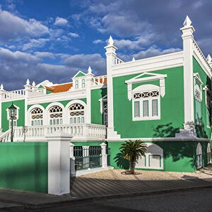 Caribbean, Aruba, Oranjestad, The building of the Town Hall
