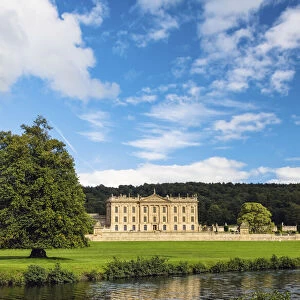 Chatsworth House, a Grade I stately home in Derbyshire, England