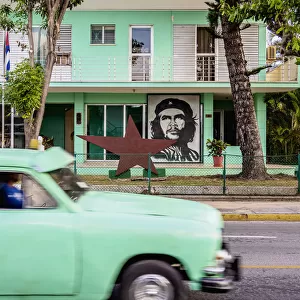 Che Guevara Portrait in Varadero, Matanzas Province, Cuba