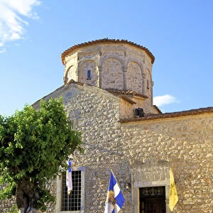 Church of Taxiarhes, Areopoli, Mani Peninsula, The Peloponnese, Greece, Southern Europe