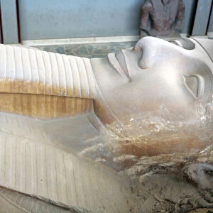 Colossus of Ramses II (13th century BC), Memphis, Egypt