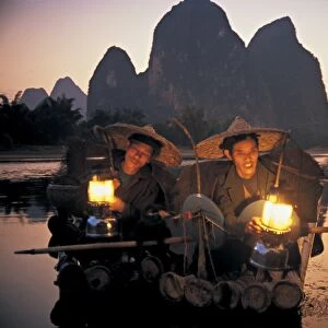 Cormerant Fishermen, Yangshuo, Guangxi, China
