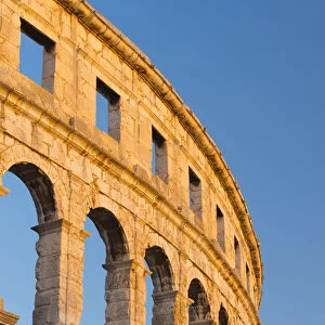 Croatia, Istria, Pula, Pula Arena, Roman Amphitheatre