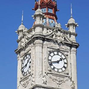 England, Kent, Margate, Seafront Victorian Clock Tower