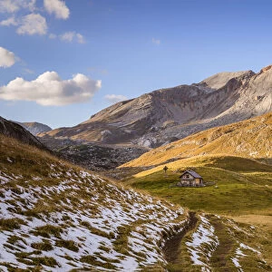 Fosses Alp with mount Croda del Beco, Cortina d Ampezzo, Belluno district, Veneto